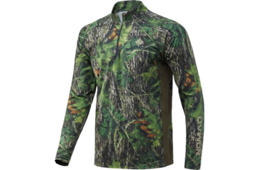 Image of Nomad Pursuit 1/4 Zip Mossy Oak Shadowleaf Large