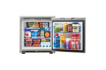 Image of Norcold 2.7 Cubic Feet AC/DC Marine Refrigerator - Stainless Steel 48144