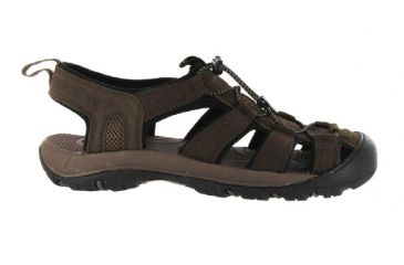 Image of Nord Trail Mens Blue River Open Heel Sandal,Brown,Size 8 2027484