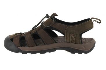 Image of Nord Trail Mens Blue River Open Heel Sandal,Brown,Size 8 2027484