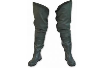 Image of Nord Trail Mens Wetlands Hip Wader Rubber Boot,Olive,Size 6 2028382