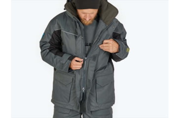 Image of Norfin Element Float Suit - Mens, Grey, 2XL, 439505-XXL