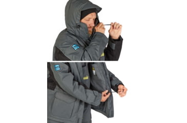 Image of Norfin Element Float Suit - Mens, Grey, 2XL, 439505-XXL