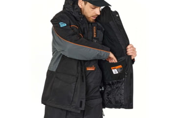 Image of Norfin Element Suit + Float - Mens, Black, 2XL, 448505-XXL