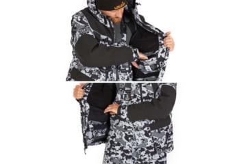 Image of Norfin Explorer Camo Heated Parka - Mens, Camo, Medium, 358102-M