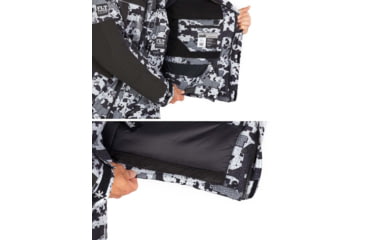 Image of Norfin Explorer Camo Heated Parka - Mens, Camo, Medium, 358102-M