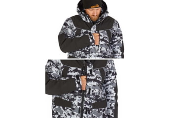 Image of Norfin Explorer Camo Heated Parka - Men's, Camo, Medium, 358102-M
