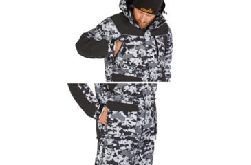 Image of Norfin Explorer Camo Heated Parka - Mens, Camo, Medium, 358102-M