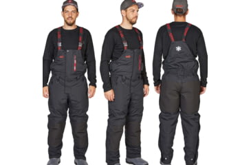Image of Norfin Extreme 5 Bibs - Mens, Black, Medium, 338802-M
