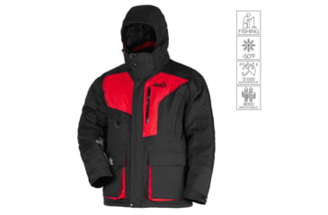 Image of Norfin Extreme 5 Parka - Mens, Black, Large, 338703-L