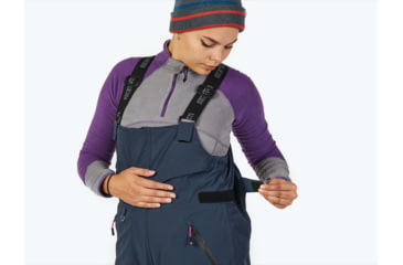 Image of Norfin Nordic Float Bibs - Womens, Blue, Small, 552801-S