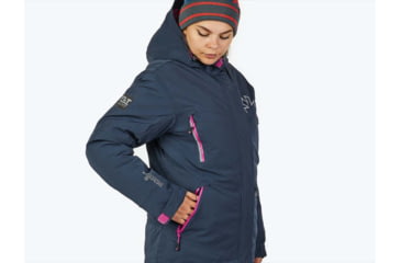 Image of Norfin Nordic Float Parka - Womens, Blue, Extra Large, 542804-XL
