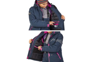 Image of Norfin Nordic Float Parka - Womens, Blue, Extra Large, 542804-XL