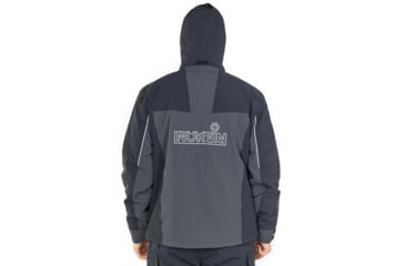 Image of Norfin Rebel Pro Insulated Gray Rain Jacket - Men's, Gray, Large, 596003-L