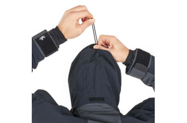 Image of Norfin Rebel Pro Insulated Gray Rain Jacket - Men's, Gray, Large, 596003-L