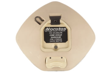 Image of Norotos 1-Hole Low Profile Shroud, Black, One Size, 1726010BLK