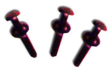 Image of Norotos 3-Hole Low Profile Shroud Screw Kit, Black, One Size, 1722100