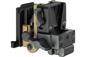 Image of Norotos LoSto Helmet Mount, Push Button, PVS 7/14 &amp; PVS 15/18/21/31, Coyote Brown, One Size, 1960010CB-4