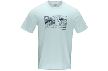 Image of Norrona /29 Cotton 1950S Scout Tent T-Shirt - Mens, Tourmaline, Large, 7042698459657