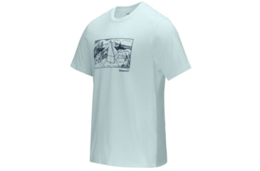 Image of Norrona /29 Cotton 1950S Scout Tent T-Shirt - Mens, Tourmaline, Large, 7042698459657