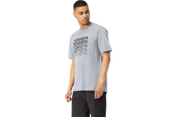 Image of Norrona /29 Cotton Bolder T-Shirt - Mens, Grey Melange, Medium, 7042698459541
