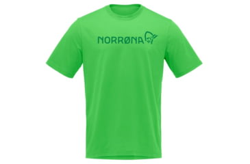 Image of Norrona /29 Cotton Norrna Viking T-Shirt - Mens, Classic Green, Extra Large, 3422-21-3384-XL