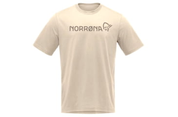Image of Norrona /29 Cotton Norrna Viking T-Shirt - Mens, Pure Cashmere, Large, 3422-21-9001-L