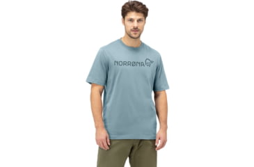 Image of Norrona /29 Cotton Norrona Viking T-Shirt - Mens, Tourmaline, Extra Large, 7042698459428