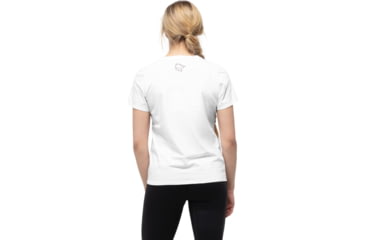 Image of Norrona /29 Cotton Wood Viking T-Shirt - Womens, Pure White, Extra Small, 7042698459800