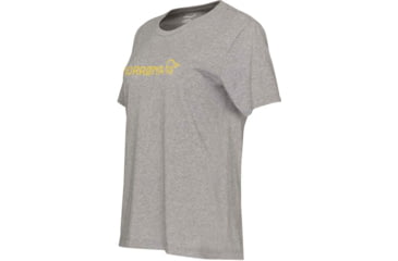 Image of Norrona Big Stitch T-Shirt - Womens, Grey Melange, Small, 3407-23 8870 S