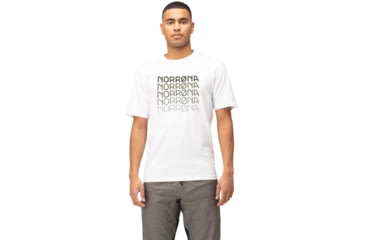 Image of Norrona Bolder T-Shirt - Mens, Pure White, Extra Large, 3403-22 9000 XL