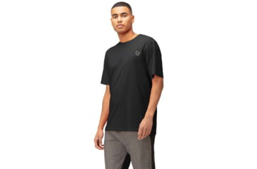 Image of Norrona Duotone T-Shirt - Mens, Caviar Black, Extra Large, 3414-22 7718 XL