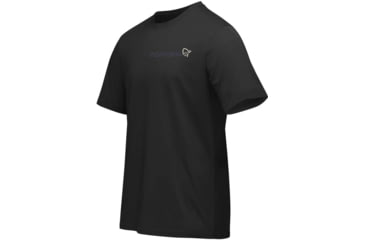 Image of Norrona Duotone T-Shirt - Mens, Caviar Black, Extra Large, 3414-22 7718 XL