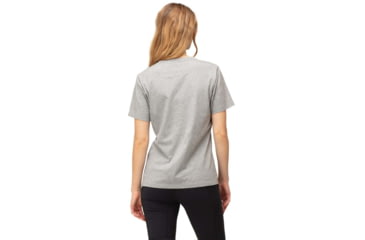 Image of Norrona Duotone T-Shirt - Womens, Grey Melange, Medium, 3410-22 8870 M