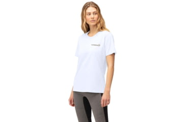Image of Norrona Duotone T-Shirt - Womens, Pure White, Extra Small, 3410-22 9000 XS