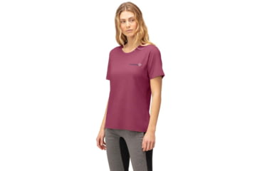 Image of Norrona Duotone T-Shirt - Womens, Violet Quartz, Medium, 3410-22 6744 M
