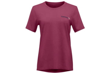 Image of Norrona Duotone T-Shirt - Womens, Violet Quartz, Medium, 3410-22 6744 M