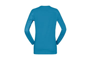 Image of Norrona Falketind Equaliser Merino Round Neck Shirt - Womens, Hawaiian surf, Small, 1822-22-6610-S