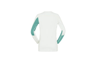 Image of Norrona Falketind Equaliser Merino Round Neck Shirt - Womens, Malachite Green, Small, 1822-22-3010-S