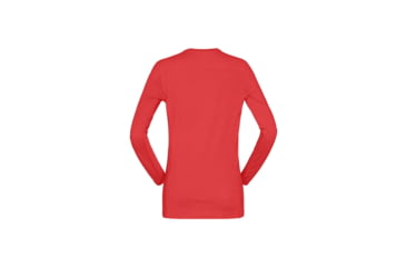 Image of Norrona Falketind Equaliser Merino Round Neck Shirt - Womens, Paprika, Extra Large, 1822-22-1107-XL