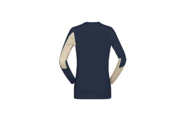 Image of Norrona Falketind Equaliser Merino Round Neck Shirt - Womens, Pure Cashmere, Small, 1822-22-9001-S