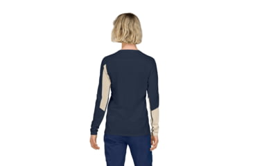 Image of Norrona Falketind Equaliser Merino Round Neck Shirt - Womens, Pure Cashmere, Small, 1822-22-9001-S
