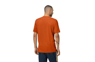 Image of Norrona Falketind Equaliser Merino T-Shirt - Mens, Gold Flame, Small, 1821-22-1002-S