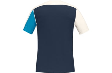 Image of Norrona Falketind Equaliser Merino T-Shirt - Mens, Hawaiian surf/Indigo Night, 2XL, 7042698472397
