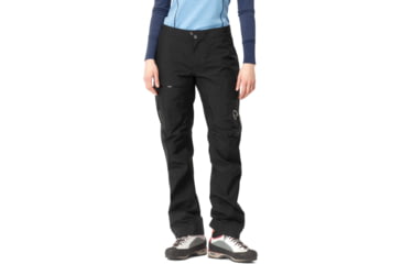 Image of Norrona Falketind Gore-Tex Paclite Pants - Women's, Caviar Black, Medium, 1813-22 7718 M
