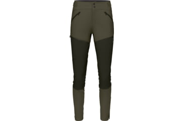 Image of Norrona Falketind Rugged Slim Pants - Womens, Olive Night/Rosin, Small, 1802-22-3319-S