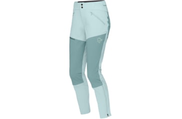 Image of Norrona Falketind Rugged Slim Pants - Womens, Tourmaline, Medium, 7042698453693