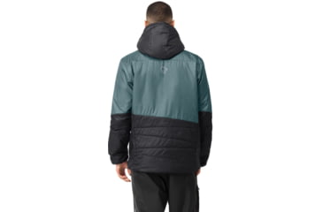 Image of Norrona Falketind Thermo60 Hood - Mens, North Atlantic/Caviar, Medium, 7042698453433