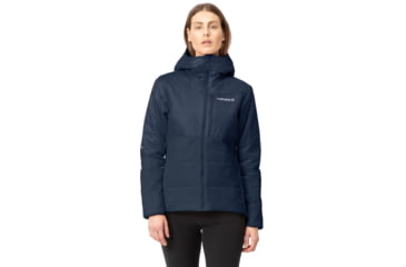Image of Norrona Falketind Thermo Hooded Jacket - Women's, Indigo Night, Small, 1857-22 2295 S