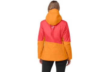 Image of Norrona Falketind Thermo60 Hood - Womens, Orange Popsicle/Honeysuckle, Medium, 7042698454522